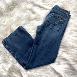 PETITE 7 For All Mankind Bootcut Dojo Jeans